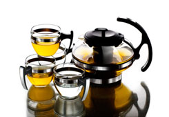 茶禮四分杯+時(shí)尚半提梁手柄壺套裝