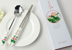 促銷(xiāo)禮品-家和富貴二件套禮品
