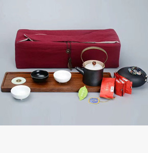 房地產(chǎn)開盤禮品-金鑲玉12件套布包款