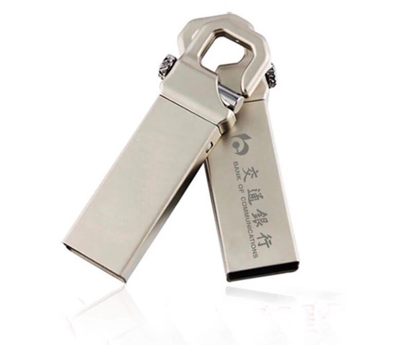 房地產(chǎn)開(kāi)盤(pán)禮品：金屬U盤(pán)-交通銀行禮品定制