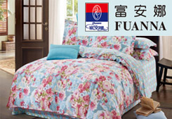 房地產(chǎn)交房禮品--富安娜家紡--床上四件套-春意暖閣