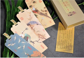 文創(chuàng)禮品 · 桑蠶絲書(shū)簽套裝