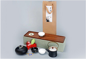 商務(wù)禮品 · 金鑲玉茶具套裝