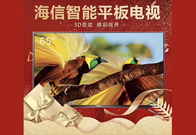房地產(chǎn)營(yíng)銷(xiāo)禮品，交房禮品;海信HZ65H55 65英寸智能平板電視