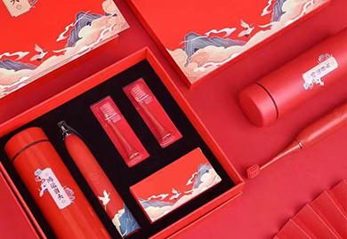 商務(wù)禮品，年會(huì)禮品， 電動(dòng)牙刷+保溫杯禮盒套裝；電動(dòng)牙刷+頸椎按摩儀禮盒套裝