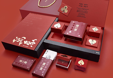 中秋禮品，商務(wù)禮品，摜蛋禮品套裝-牌+茶葉套裝